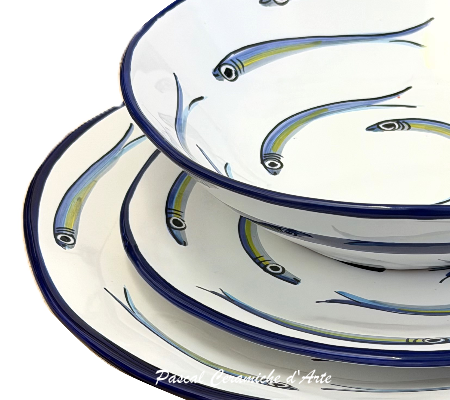 Anchovies 3-Piece Place Setting