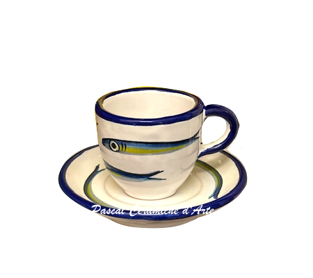 Anchovy Espresso Cup & Saucer
