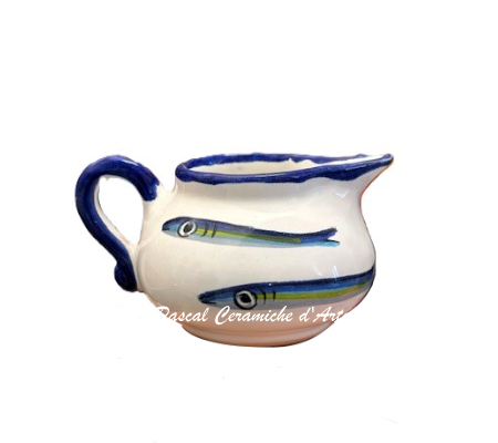 Milk jug dec. Anchovies
