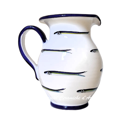 Pitcher dec. Anchovies