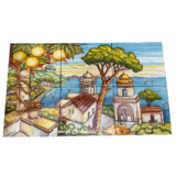Tile Panel x 6 dec. Amalfi Coast views - Ceramiche d'Arte - Ravello
