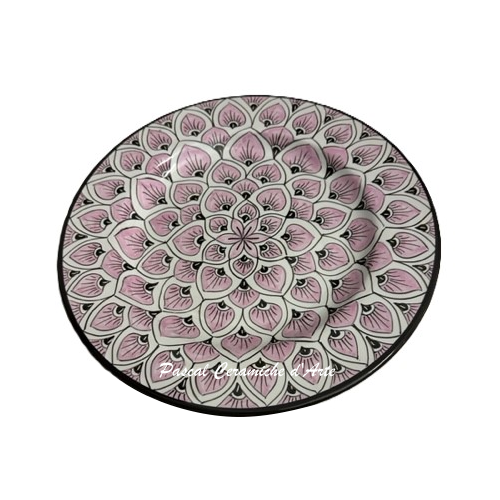 Set x 6 place settings dec. Peacock Feathers - Image 13