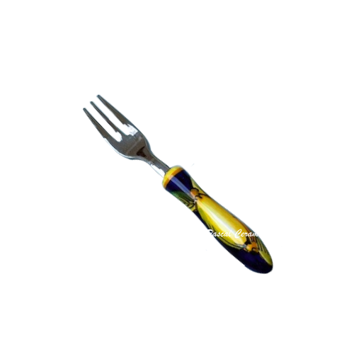 Mini silverware dec. Blue Lemons - Image 2
