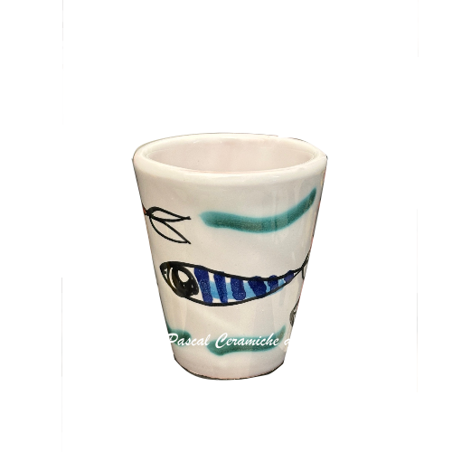 Limoncello glass dec. Funny Fish - Image 8