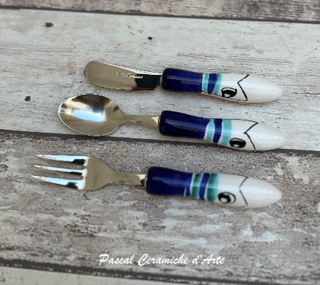 Mini silverware dec. Funny Fish