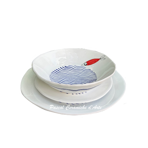 Place setting dec. Funny Fish - immagine 13