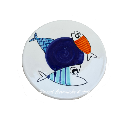 Trivet dec. Funny Fish