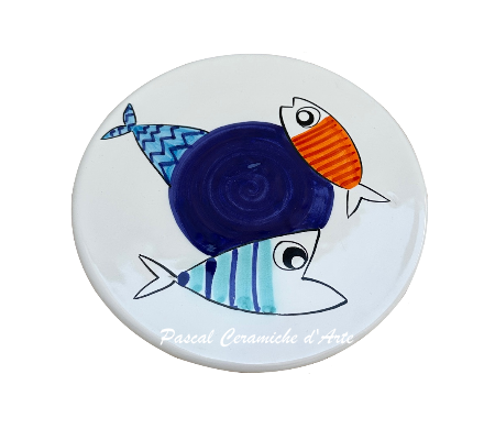 Trivet dec. Funny Fish
