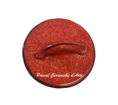 Tea cup LID dec. Rainbow