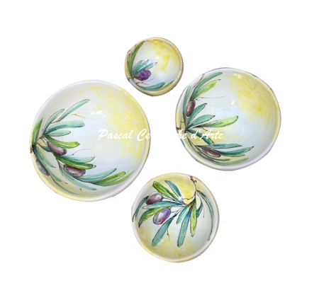 Small bowls dec. Olives