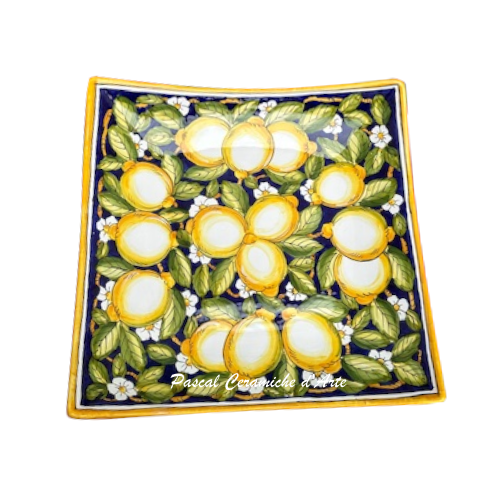 Square centrepiece dec. Blue Lemons - Image 5