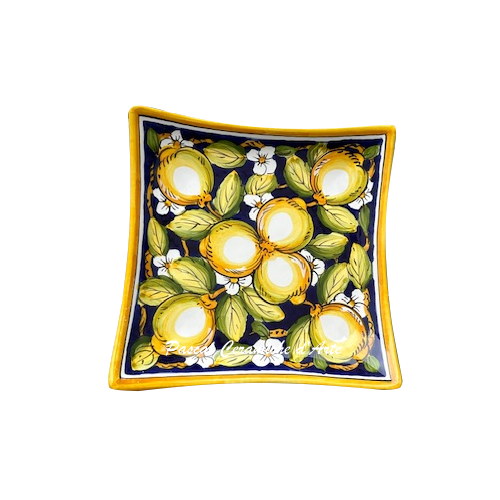 Square centrepiece dec. Blue Lemons - Image 3
