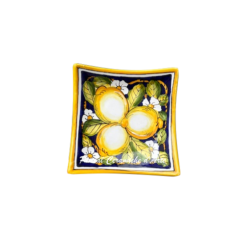 Square centrepiece dec. Blue Lemons - Image 2