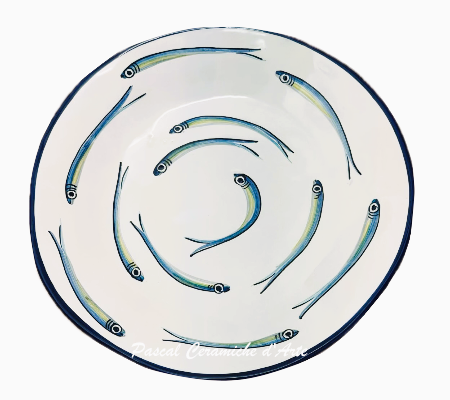 Anchovy Dinner Plate