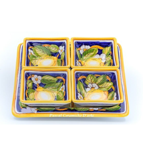 Blue Lemon Appetizer Serving Set - Image 2