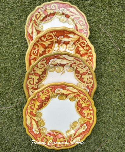 Monocromia Terracotta Appetizer Plates – Set of 4 - Image 3